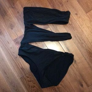 One piece cut out swimsuit